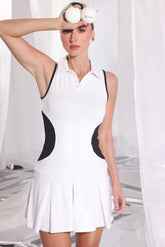 Vestido Com Pregas P&B Inspire